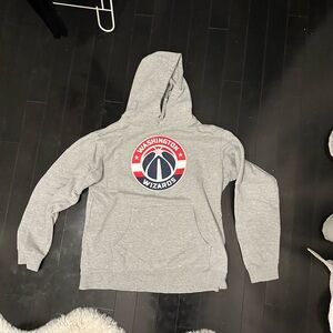 Gray Washington Wizards Hoodie
